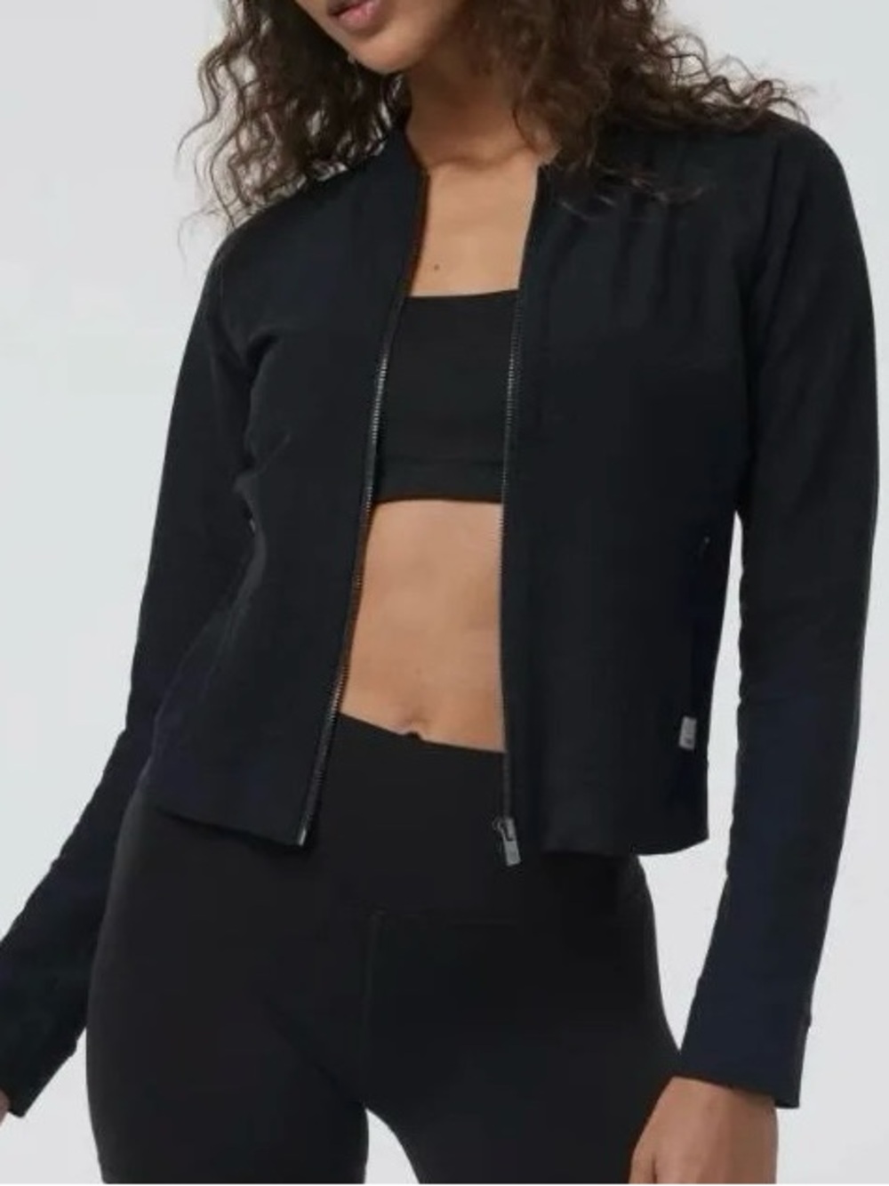 NWT Vuori Elevation Track Jacket - Black Heather - Picture 2 of 6
